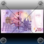 0 EVRO SLOVENIJA (Miki Muster) Spominski Bankovec # No2